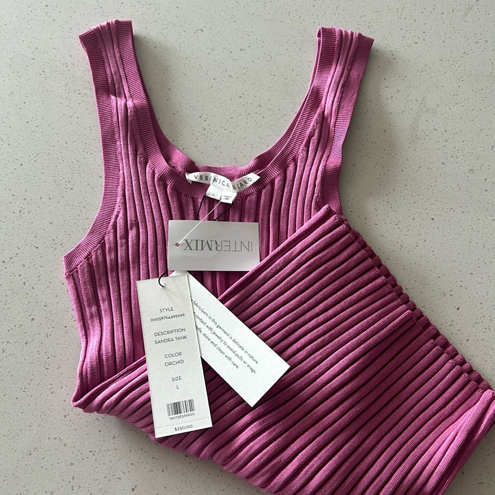 Veronica beard Sandra ribbed tank